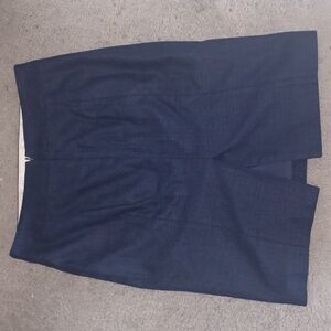 J. Crew Navy Pencil Skirt